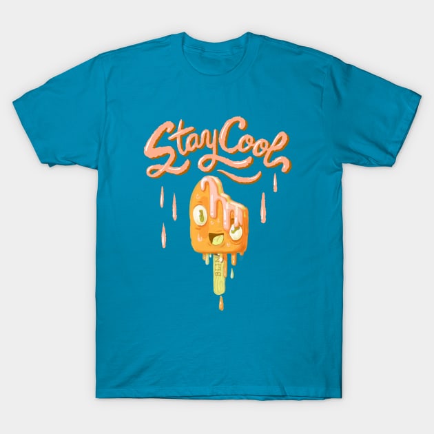 Stay Cool Creamsicle T-Shirt by natebear